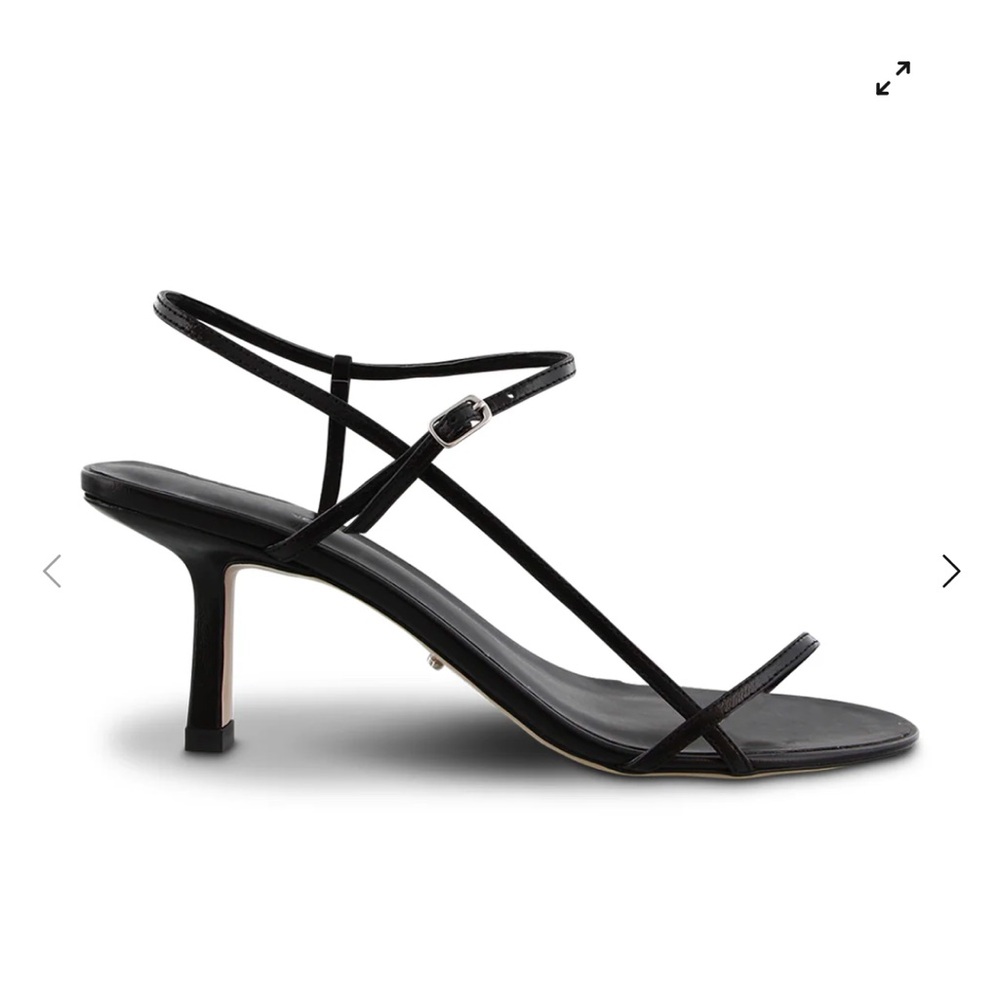 Tony Bianco Caprice Black Strappy Sandal